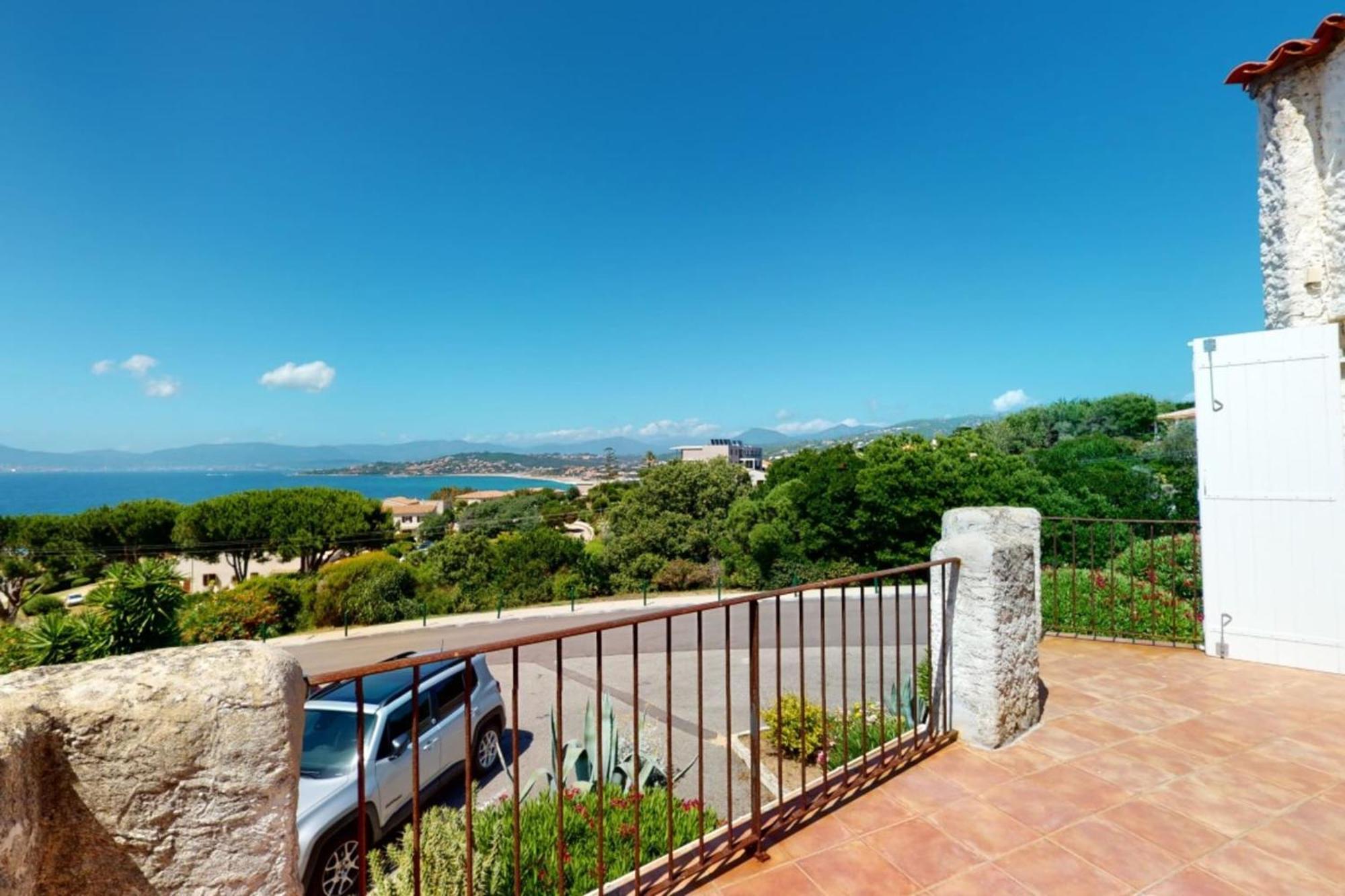 Haut De Villa Vue Mer 3 Pieces Climatise & Wifi 4 A 6 Personnes Pietrosella Bagian luar foto